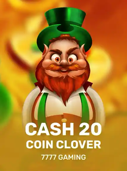 Cash 20 Coin Clover game tile