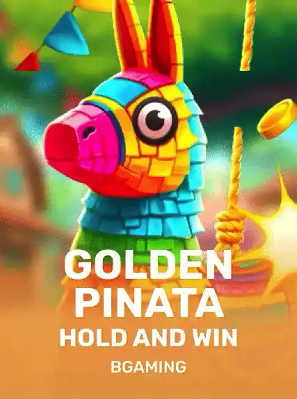 Golden Pinata Hold and Win game tile