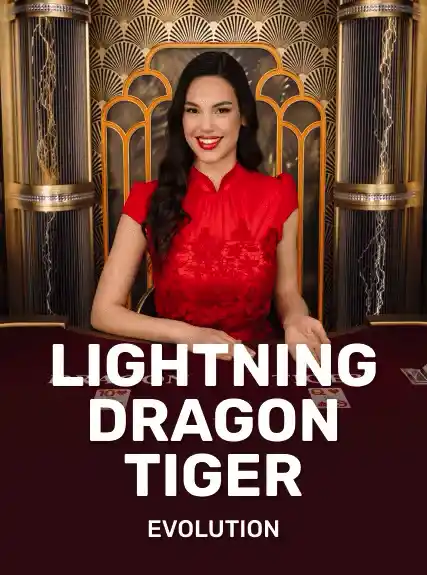 Lightning Dragon Tiger game tile