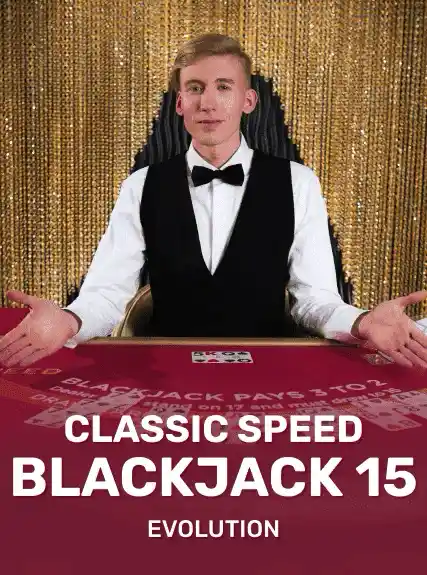 Classic Speed Blackjack 15 game tile