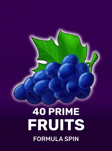 40 Prime Fruits game tile