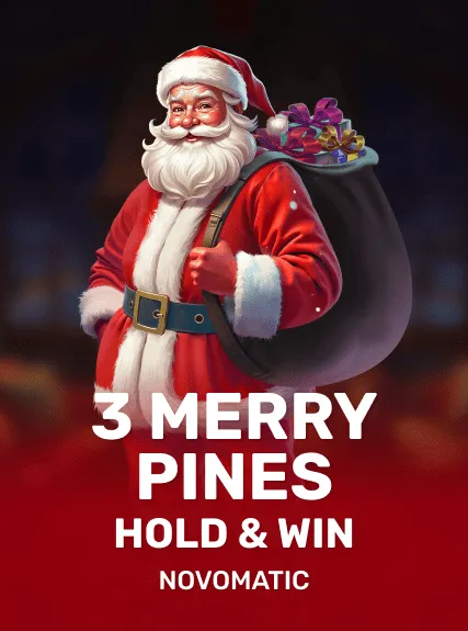 3 Merry Pines: Hold & Win game tile