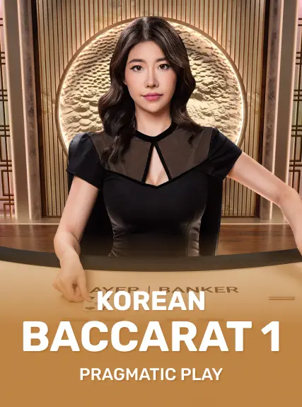 Korean Baccarat 1 game tile