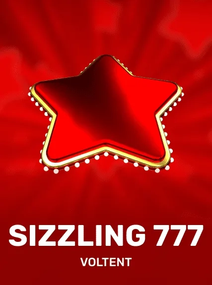 Sizzling 777 game tile